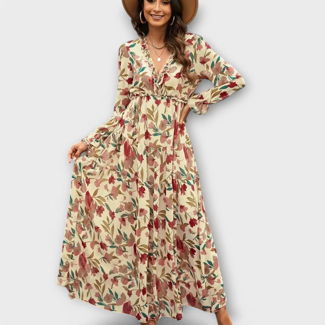 Ynah | Elegant Maxi Dress Clara Monroe