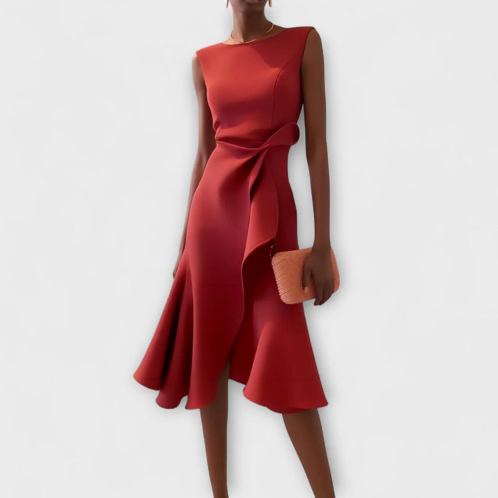 Darlene | Sophisticated Midi Dress Clara Monroe
