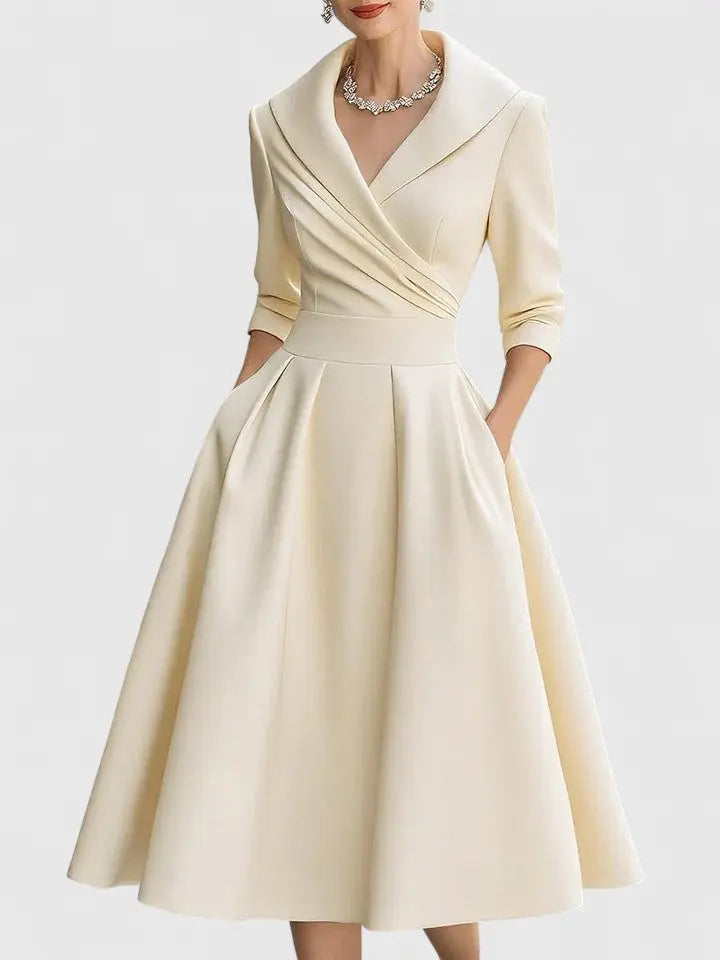 Bellamyra | Elegant Midi Dress Clara Monroe
