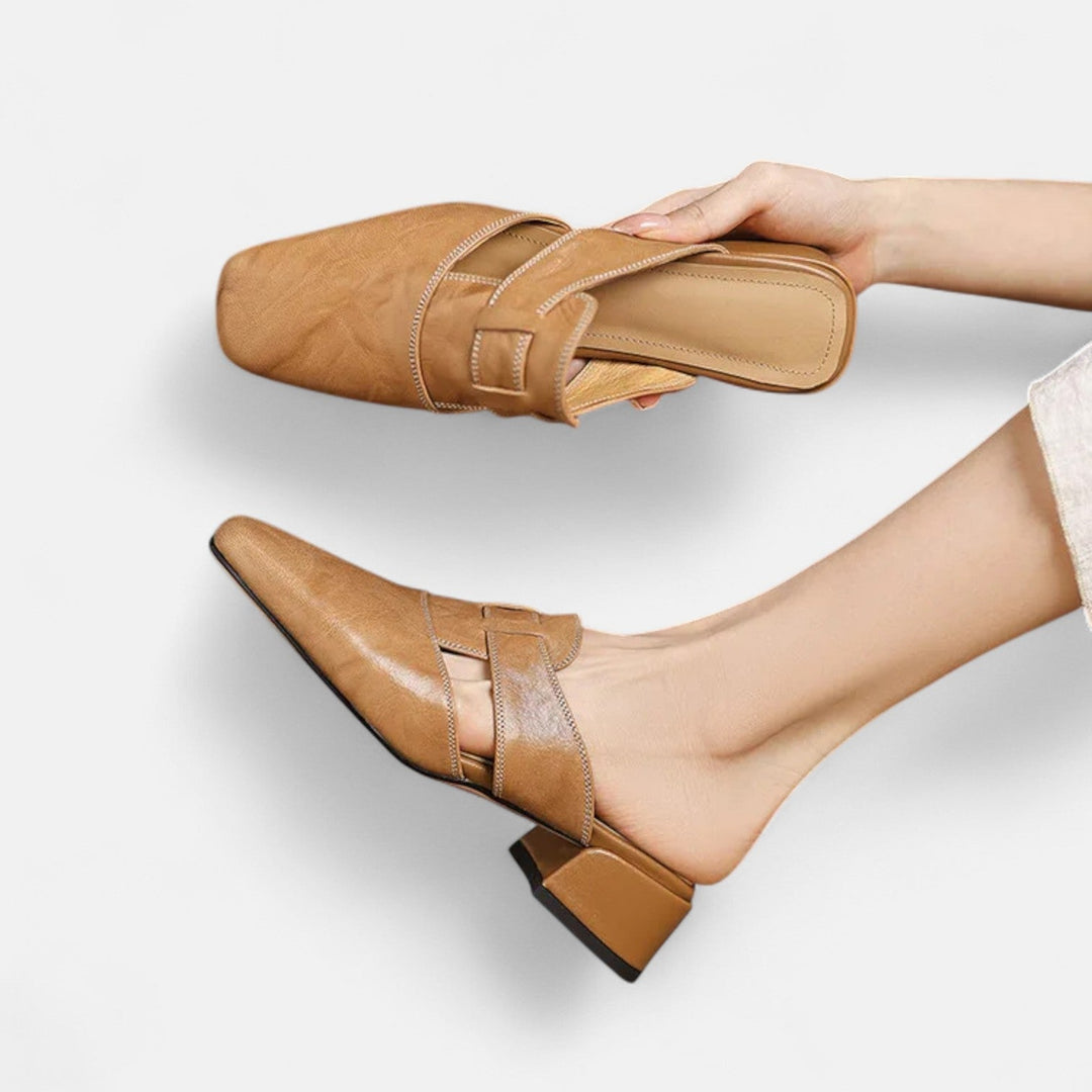 Andie Elegant Leather Sandals Clara Monroe