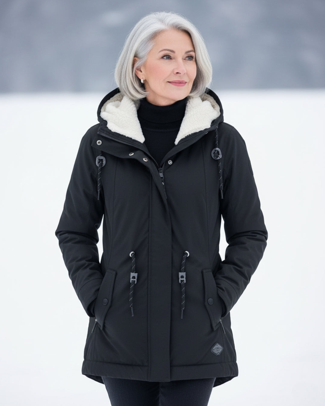 Amelia - Élégant Parka Réversible