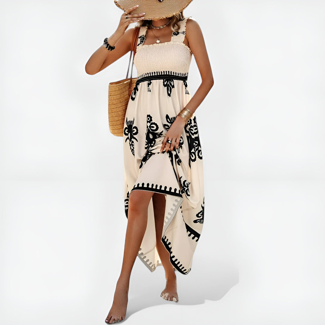 Magda - Robe d'Été au Style Unique