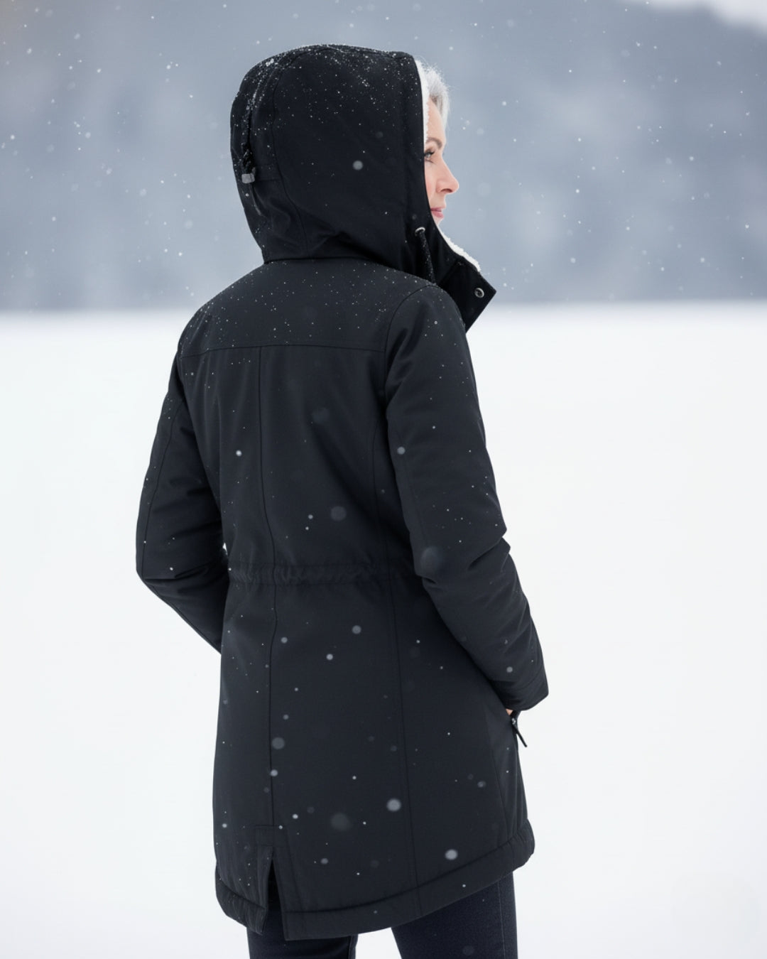 Amelia - Élégant Parka Réversible