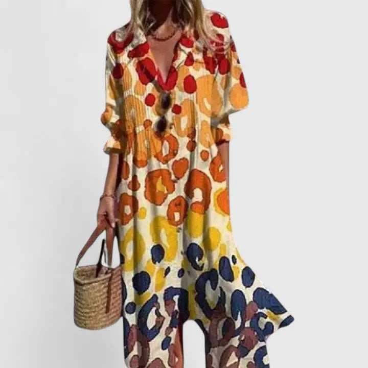 Paula | Elegant Boho Dress Clara Monroe