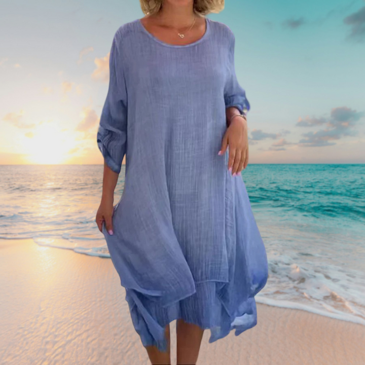 Juliette - Robe Midi Légère et Flottante