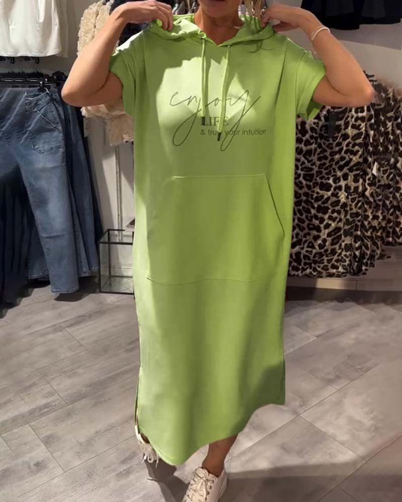 Saskia - Robe à Capuche Décontractée