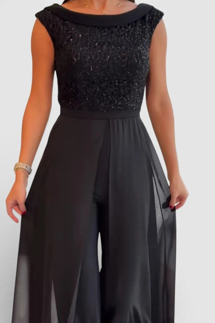 LOUNA - Stylish Sleeveless Jumpsuit Clara Monroe