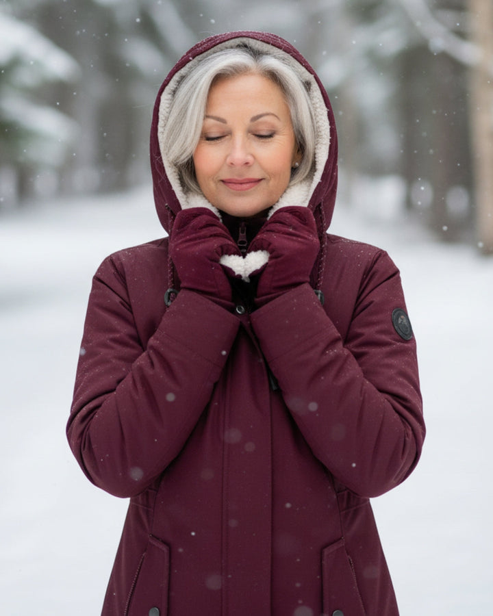 Amelia - Élégant Parka Réversible