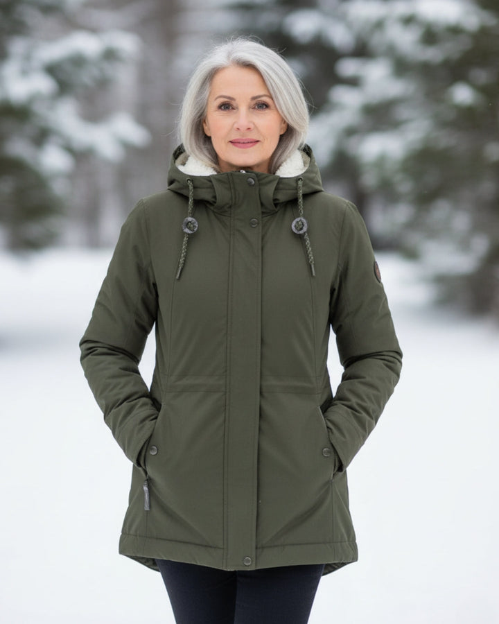 Amelia - Élégant Parka Réversible