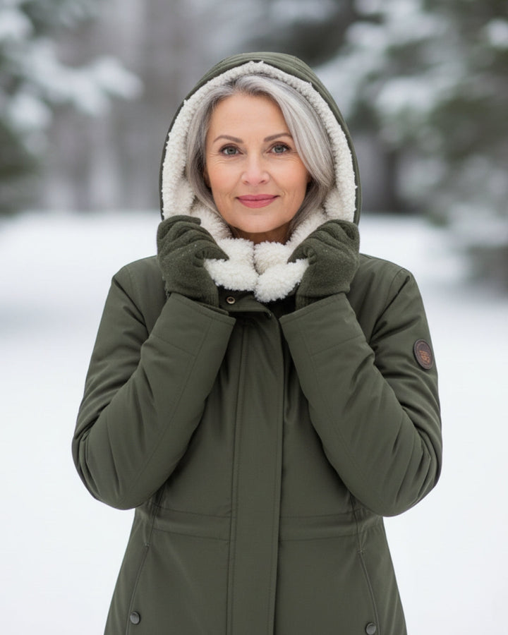 Amelia - Élégant Parka Réversible