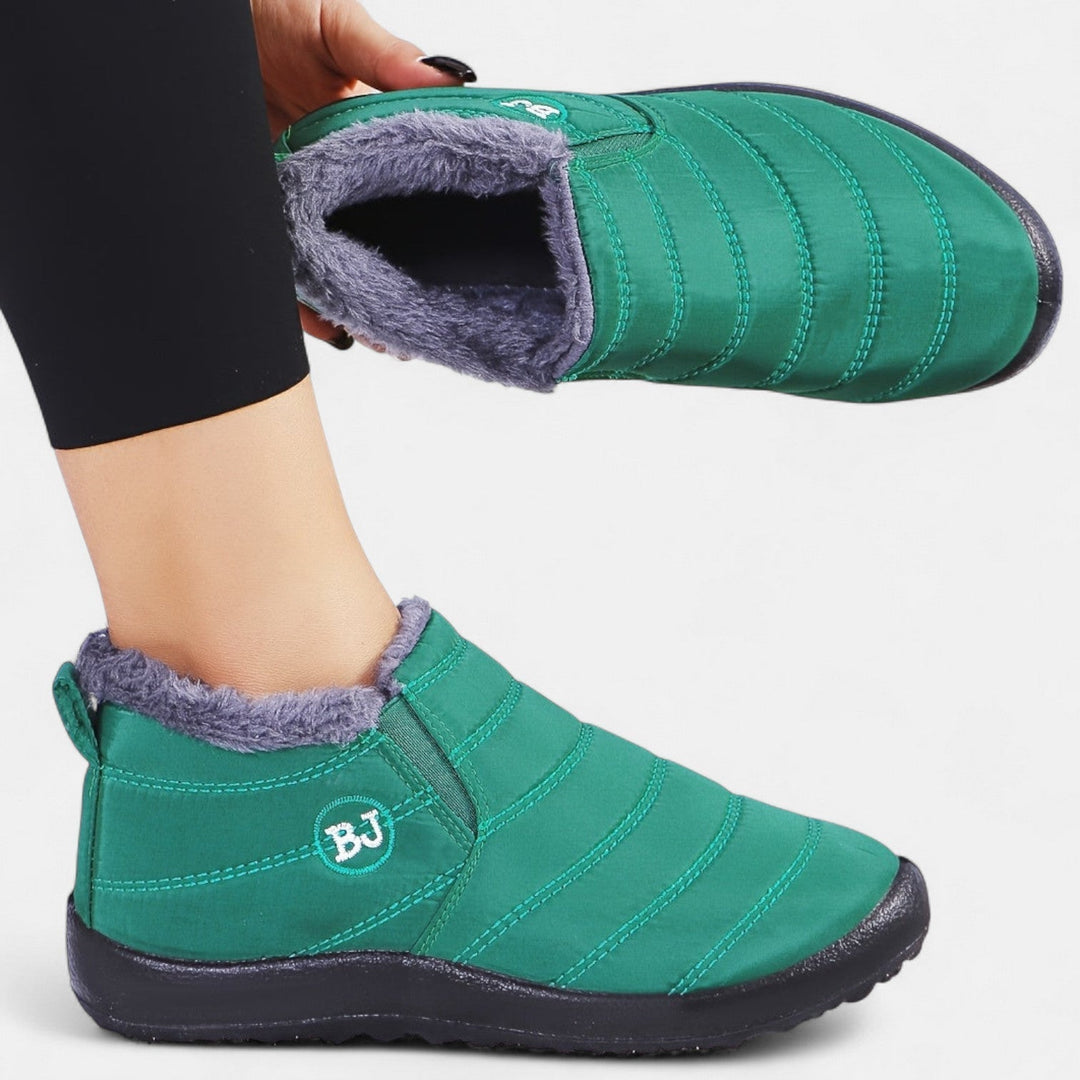 Victoria | Warm Winter Slip-On Boots. Clara Monroe