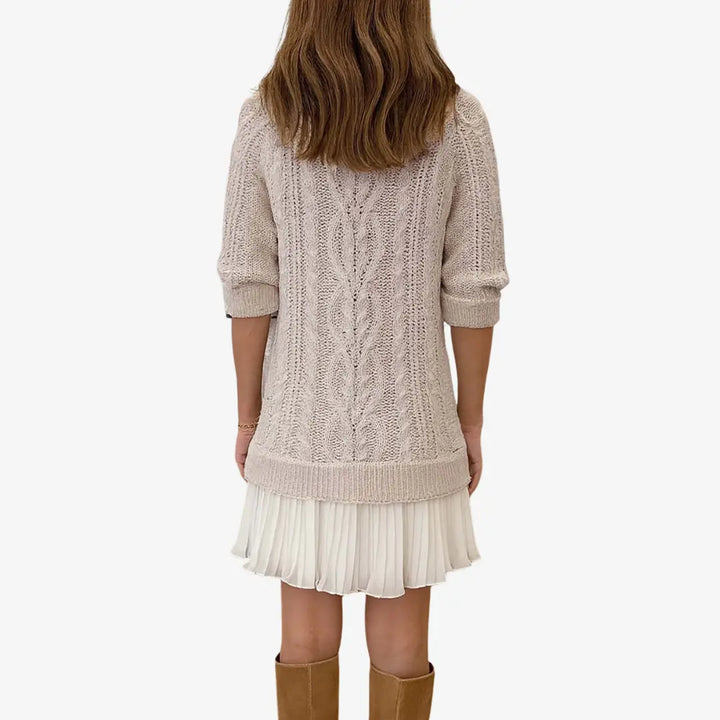 Gaëlle™ Knit Sweater Dress Clara Monroe