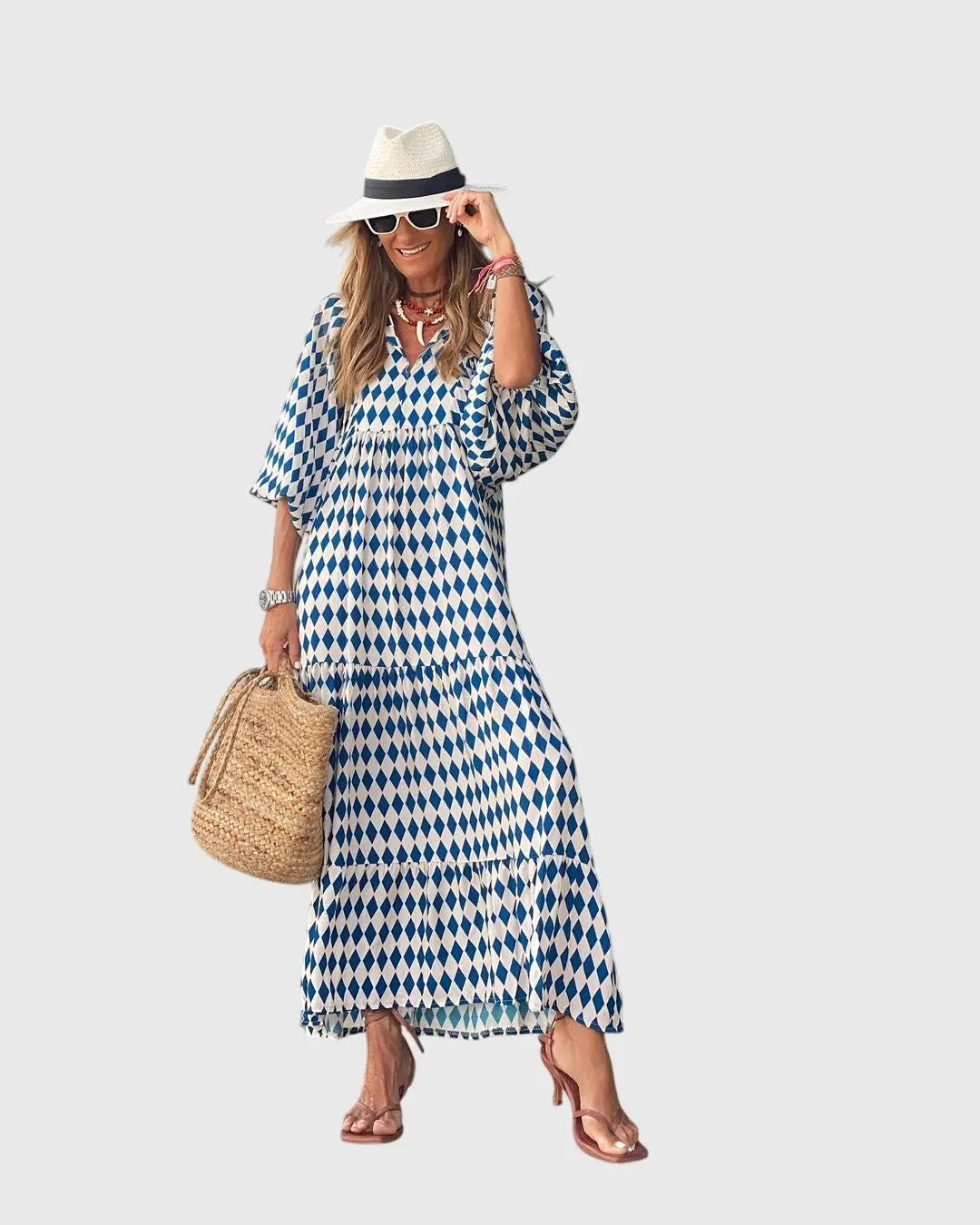 Sarah™ - Boho Maxi Dress Clara Monroe