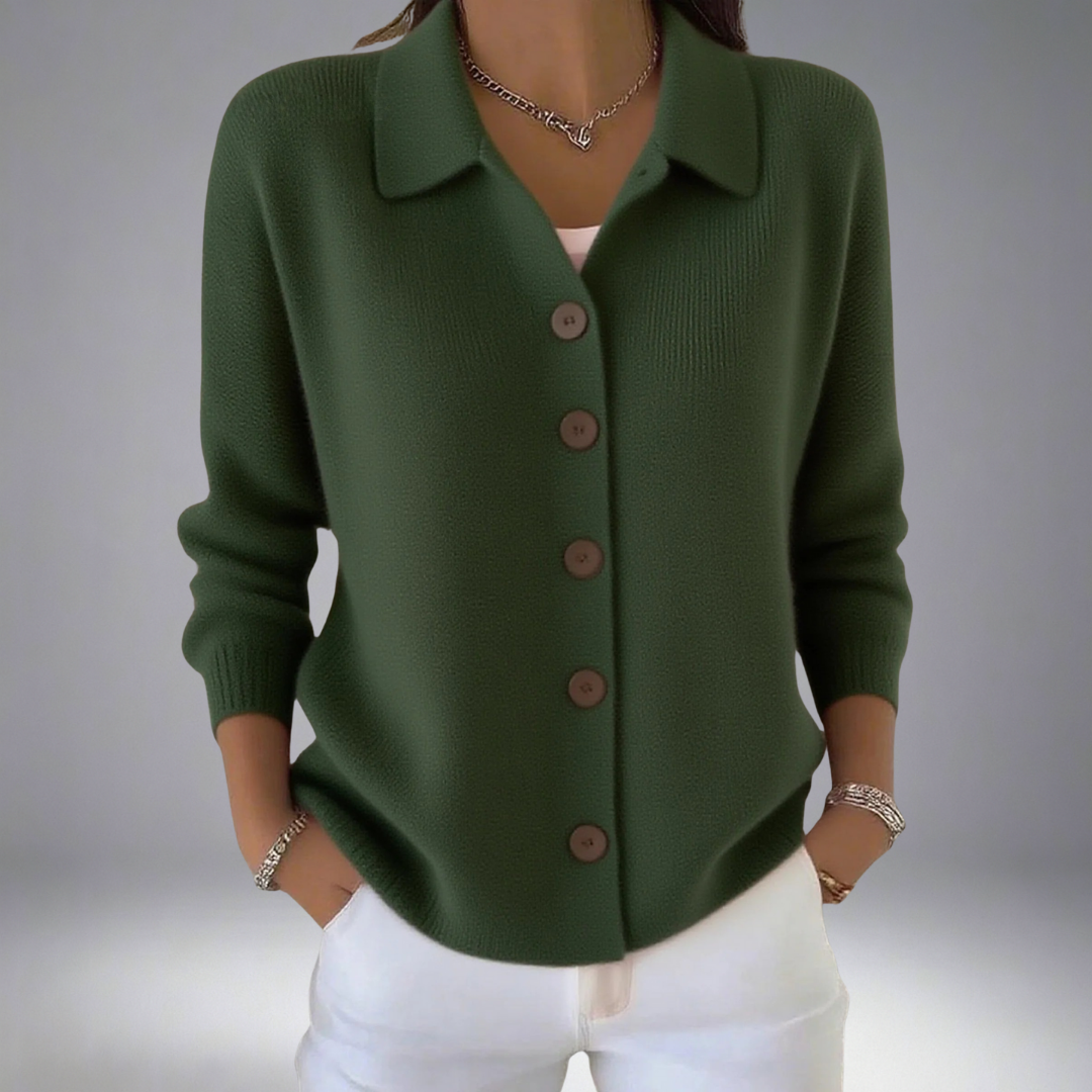 Layla - Élégant Cardigan Tricoté