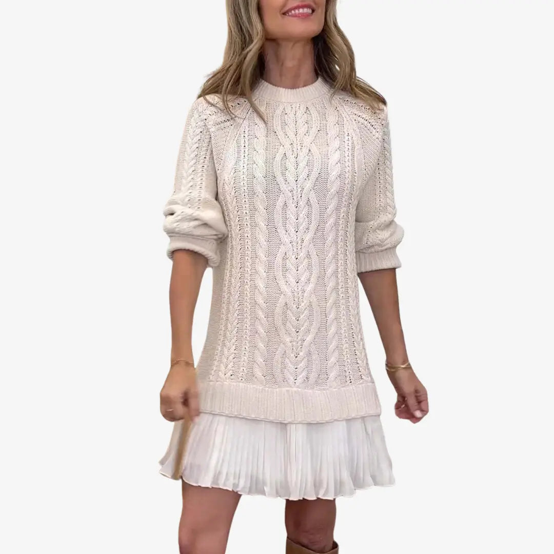 Gaëlle™ Knit Sweater Dress Clara Monroe