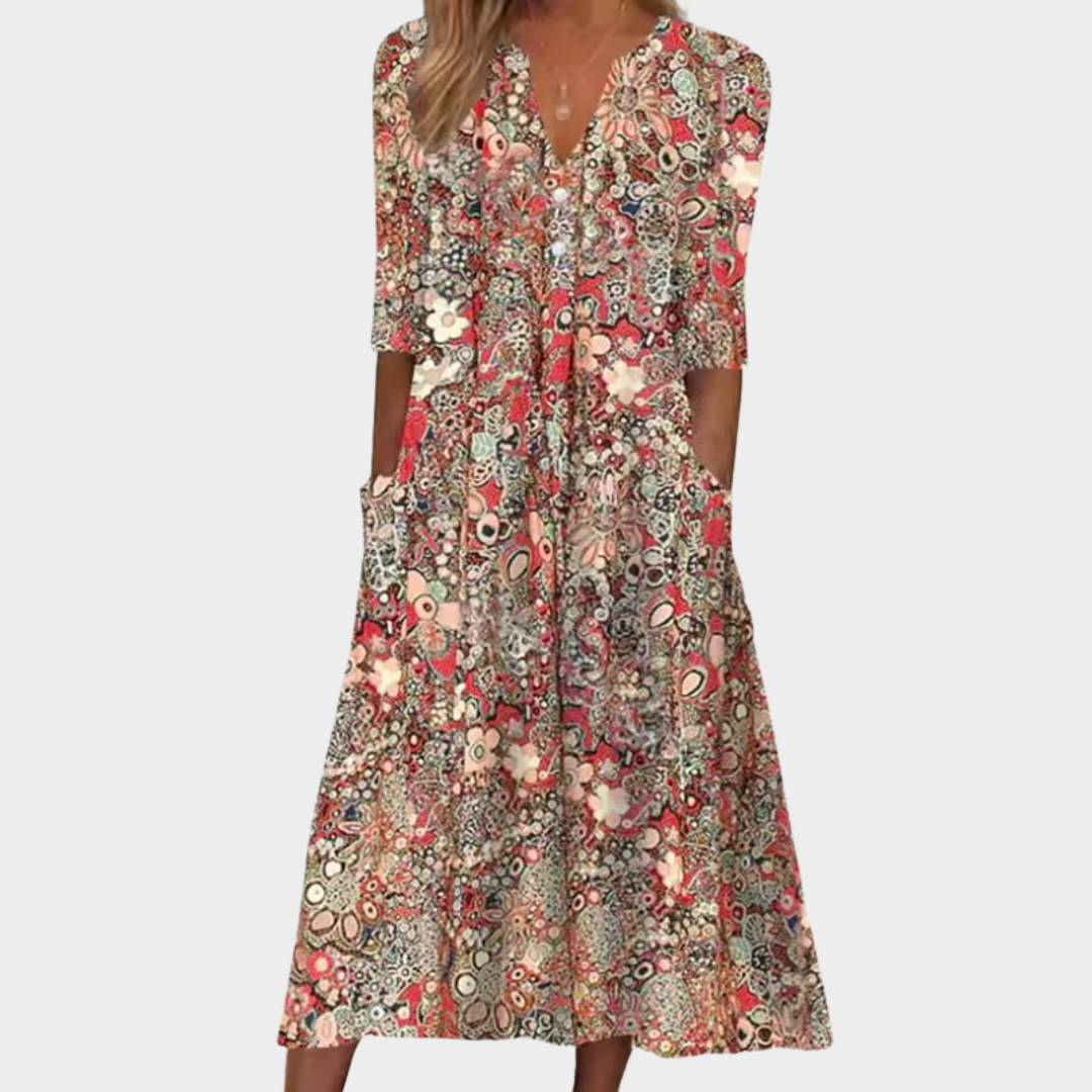 Queenie | Elegant Summer Dress Clara Monroe