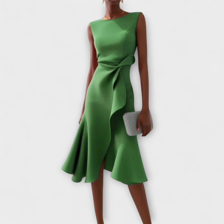 Darlene | Sophisticated Midi Dress Clara Monroe