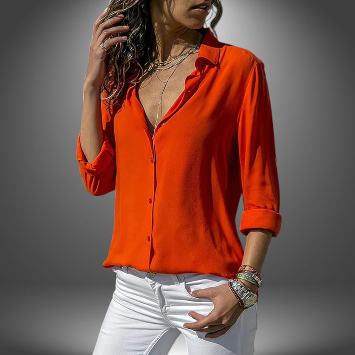 Valeria - Blouse Classique à Boutons