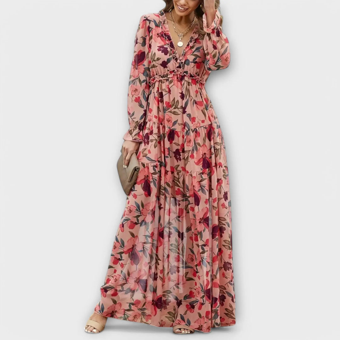 Ynah | Elegant Maxi Dress Clara Monroe