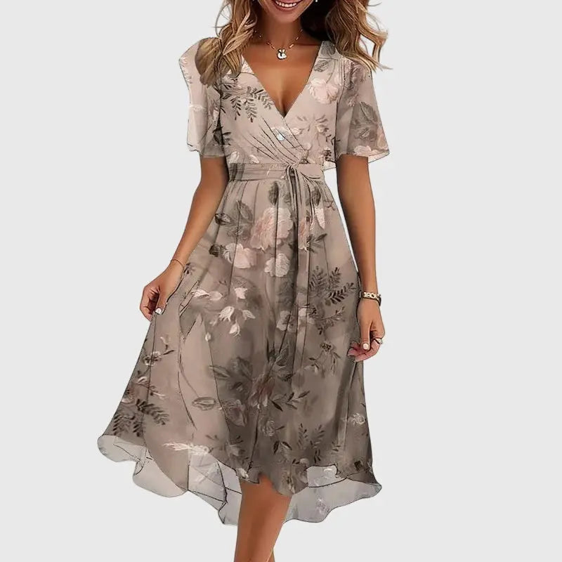 Catalina™ | Chic Midi Dress Clara Monroe