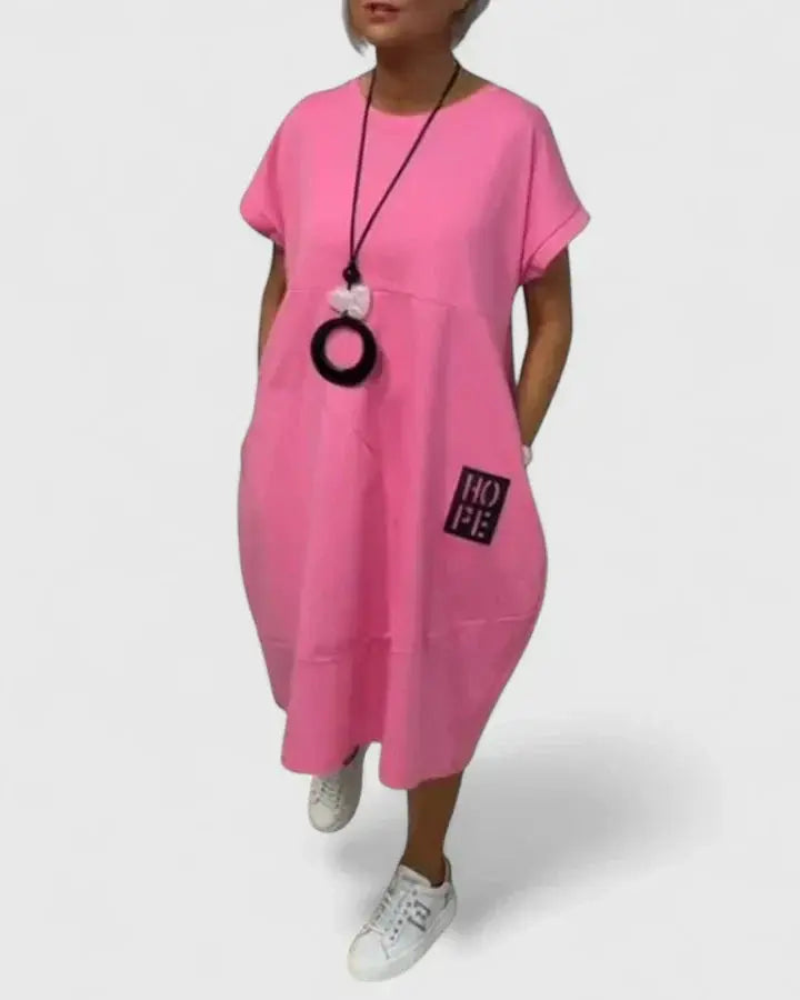 Thalyssiah | Comfortable Midi Dress Clara Monroe