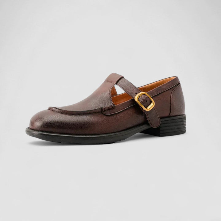 Zhelynne | Orthopedic Square-Toe Mary Jane Shoes Clara Monroe