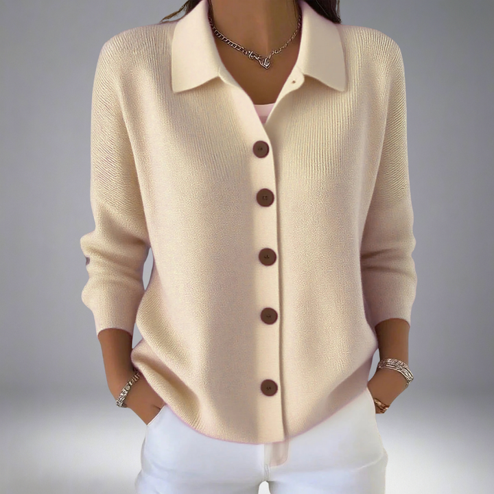 Layla - Élégant Cardigan Tricoté