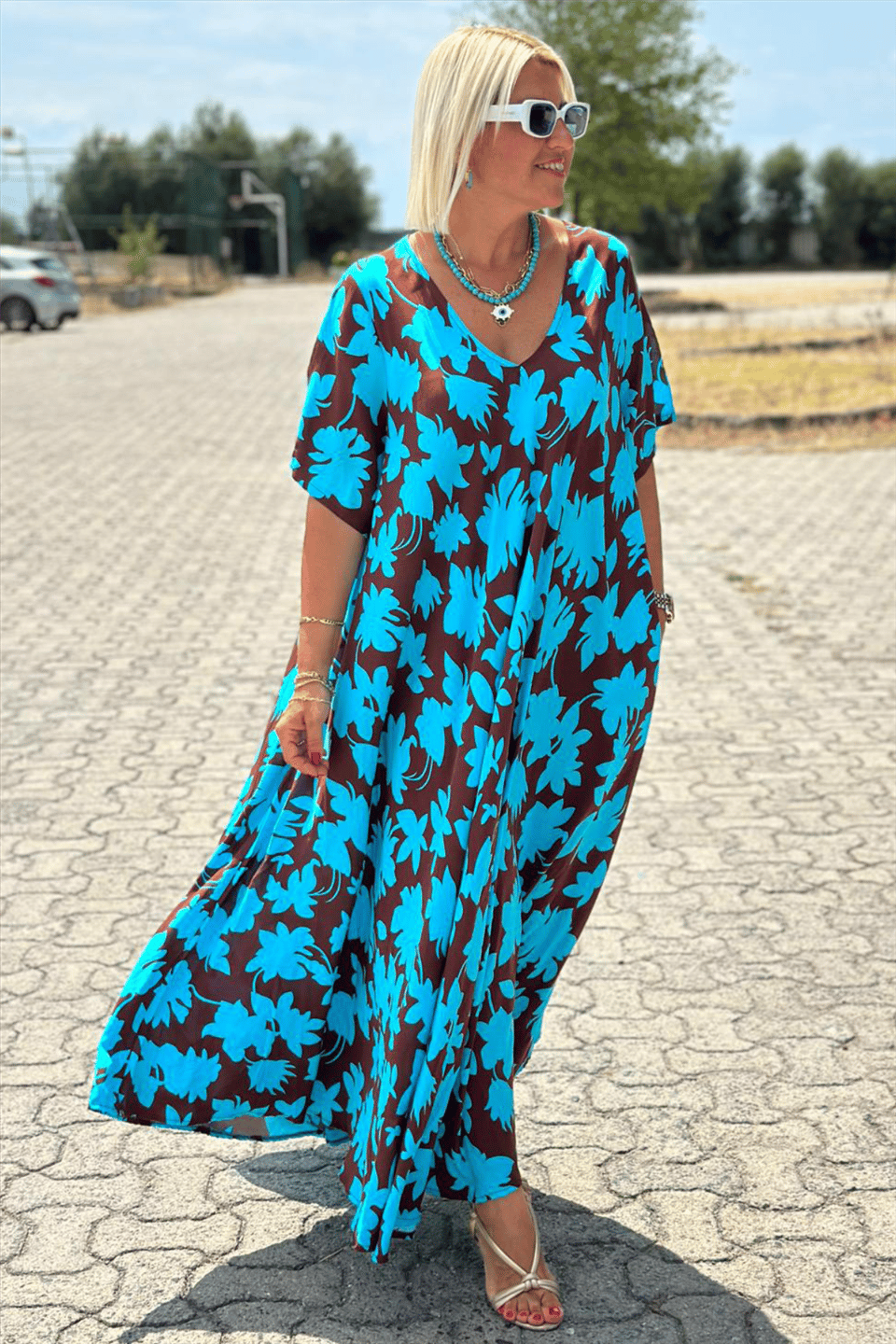 Brenda - Robe Décontractée Élégante