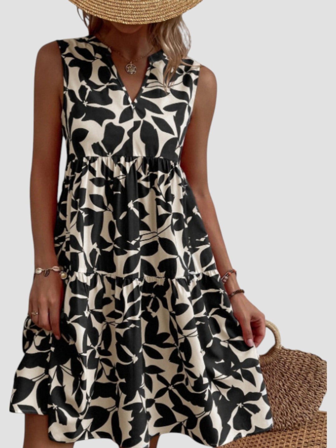 Séraphine - Robe Midi Été Élégante