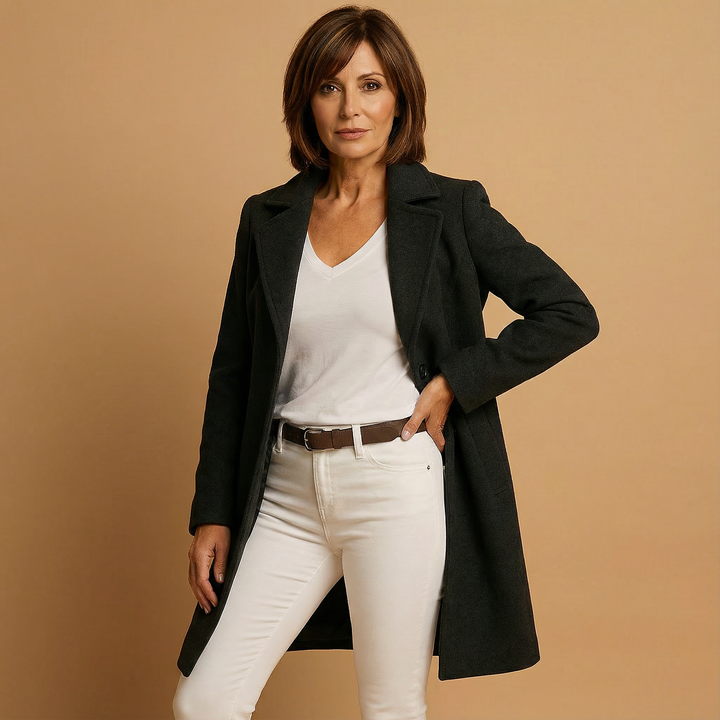 Lunori - Manteau Classique Élégant