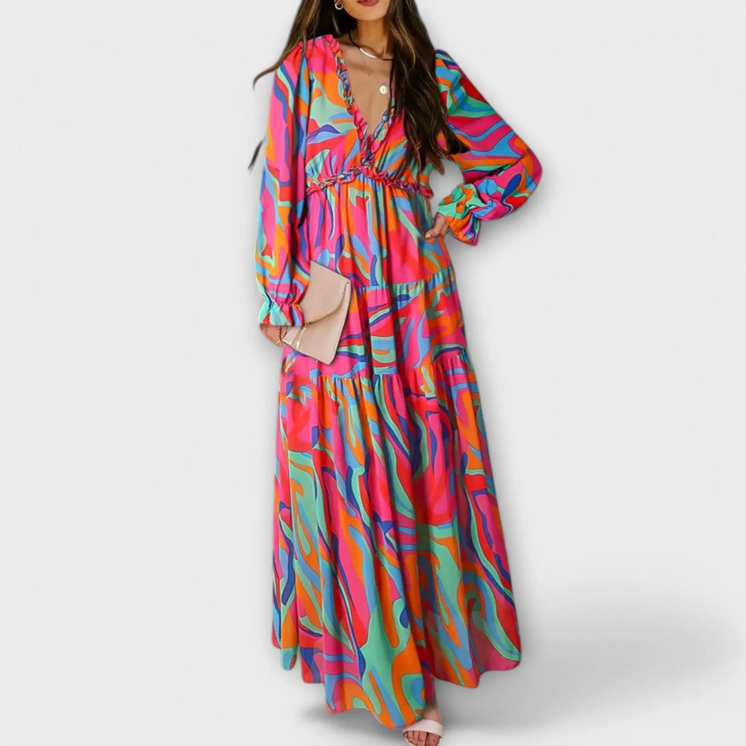 Ynah | Elegant Maxi Dress Clara Monroe