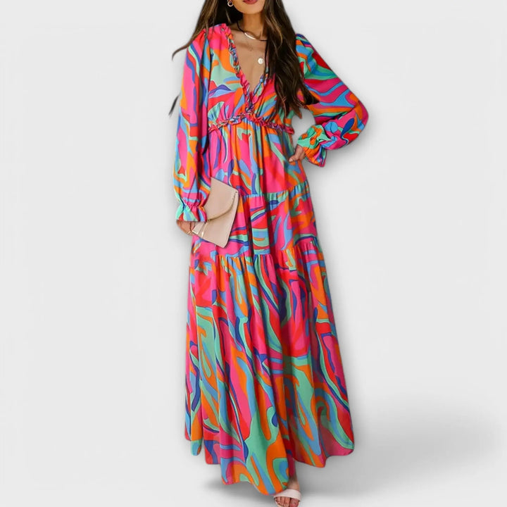 Ynah | Elegant Maxi Dress Clara Monroe