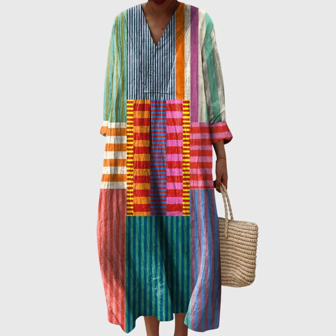 Stephanie™ | Geometric Dress Clara Monroe