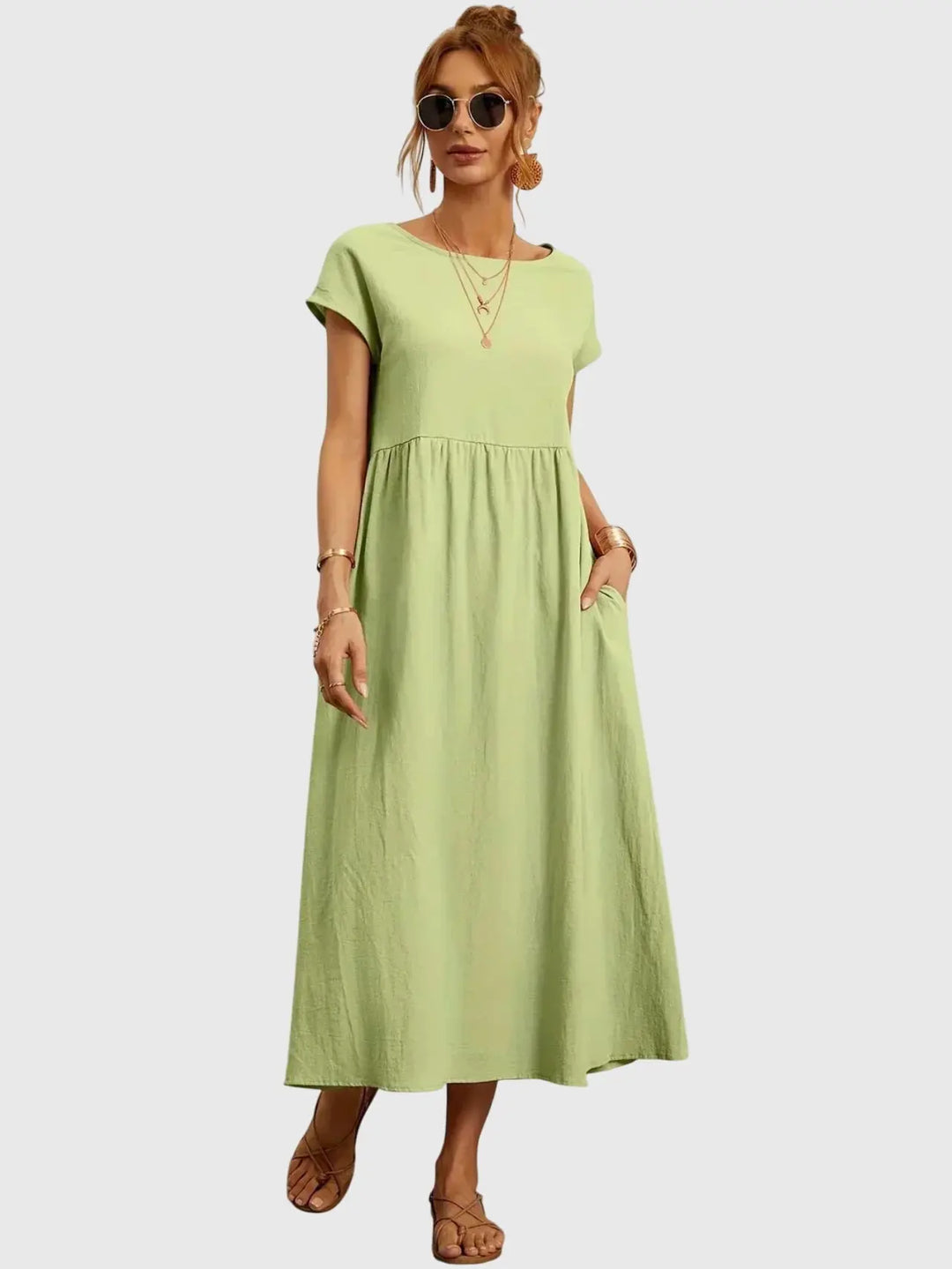 Giselle™ - Casual Pocket Dress Clara Monroe