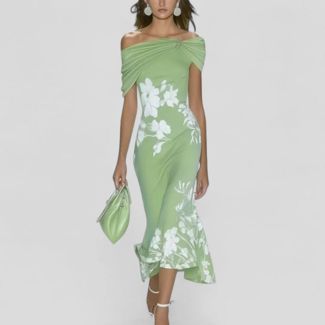 Isabrunel | Elegant Midi Dress Clara Monroe