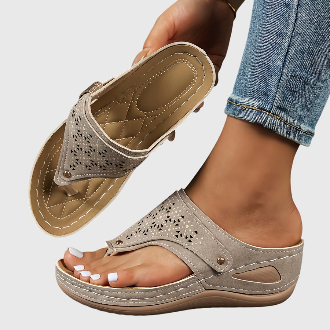 Livia™ | Comfortable Sandals Clara Monroe