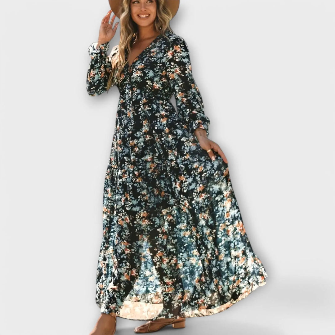Ynah | Elegant Maxi Dress Clara Monroe