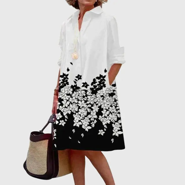 Paige™ - Elegant Dress With Pockets Clara Monroe