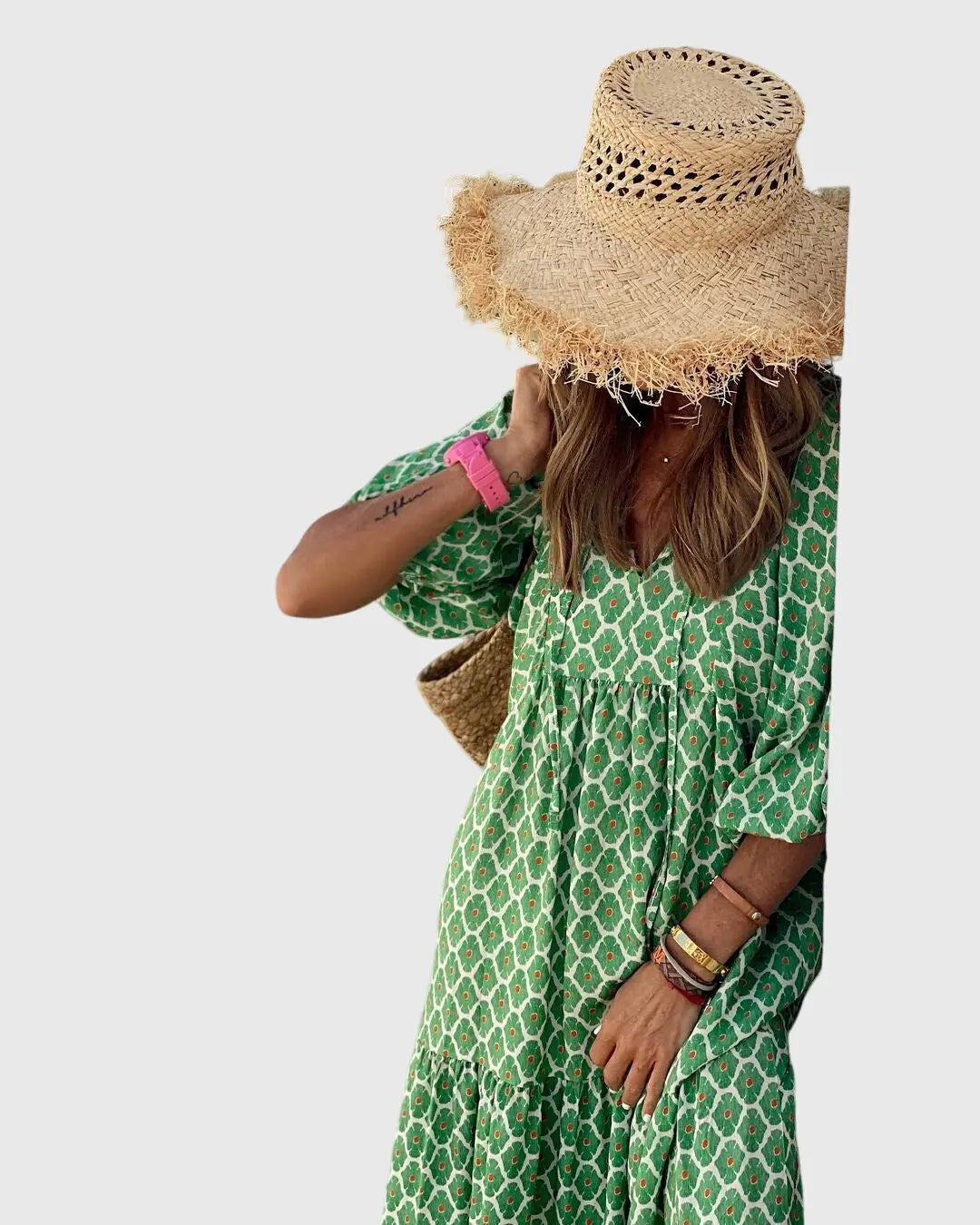 Sarah™ - Boho Maxi Dress Clara Monroe