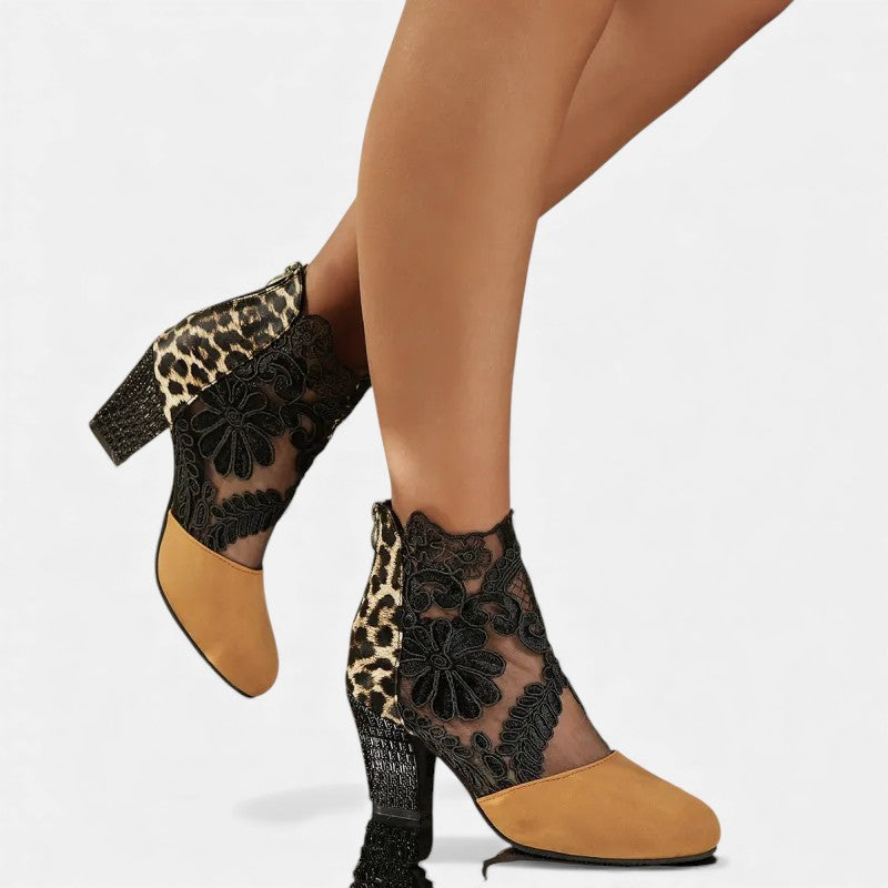 Norene™ | Stylish Breathable Orthopedic Heels Clara Monroe