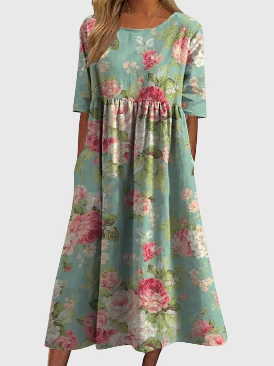 Djala™ | Flattering Dress Clara Monroe