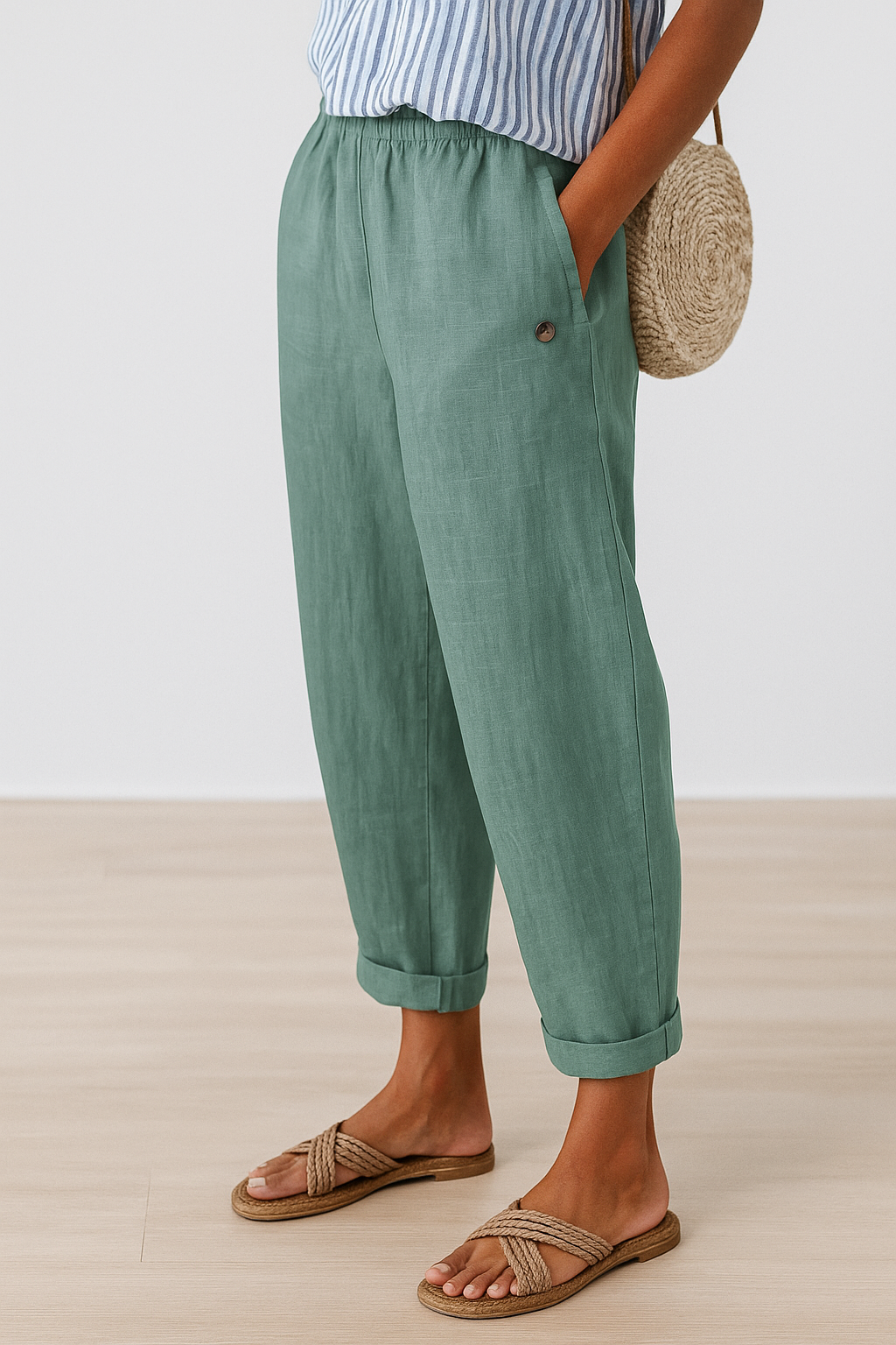 Wanda™ | Stylish Pants With Side Pockets Local Neighbours Sedona