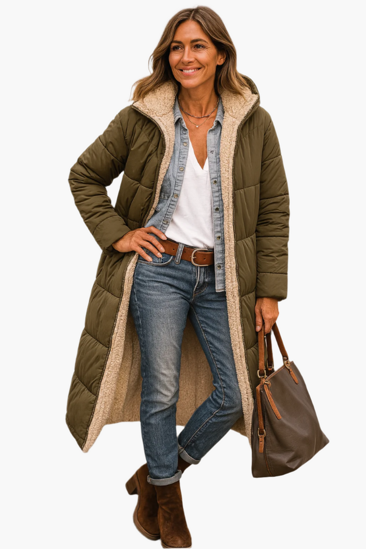 Paige - Manteau Long Douillet