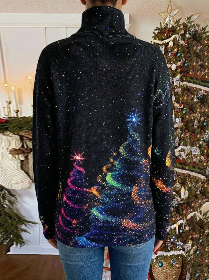 Saraya - Pull Festif Étoilé