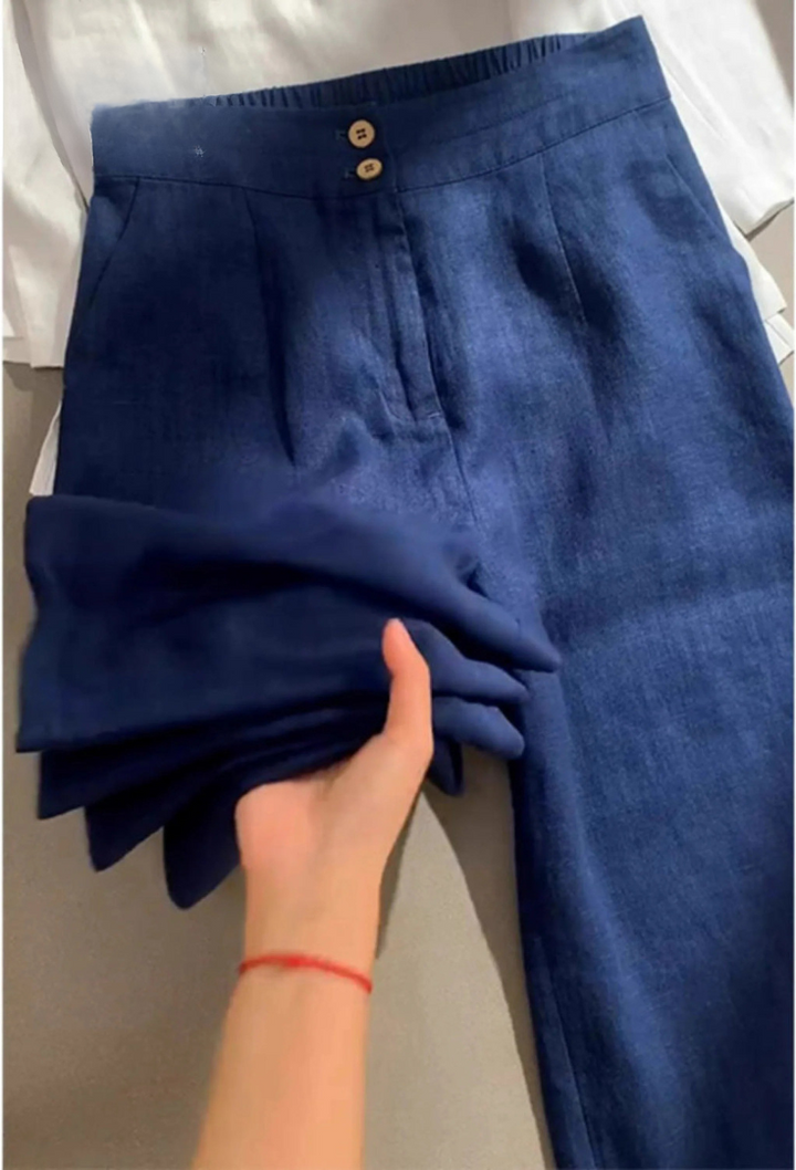 Maia - Pantalon Héritage en Lin