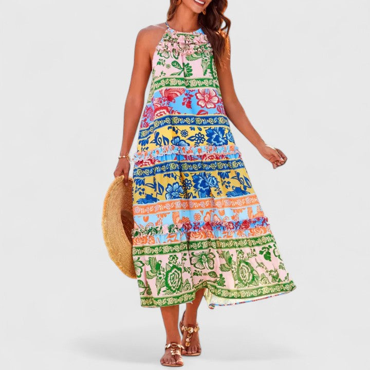 Lucianna™ | Sophisticated Boho Dress Clara Monroe
