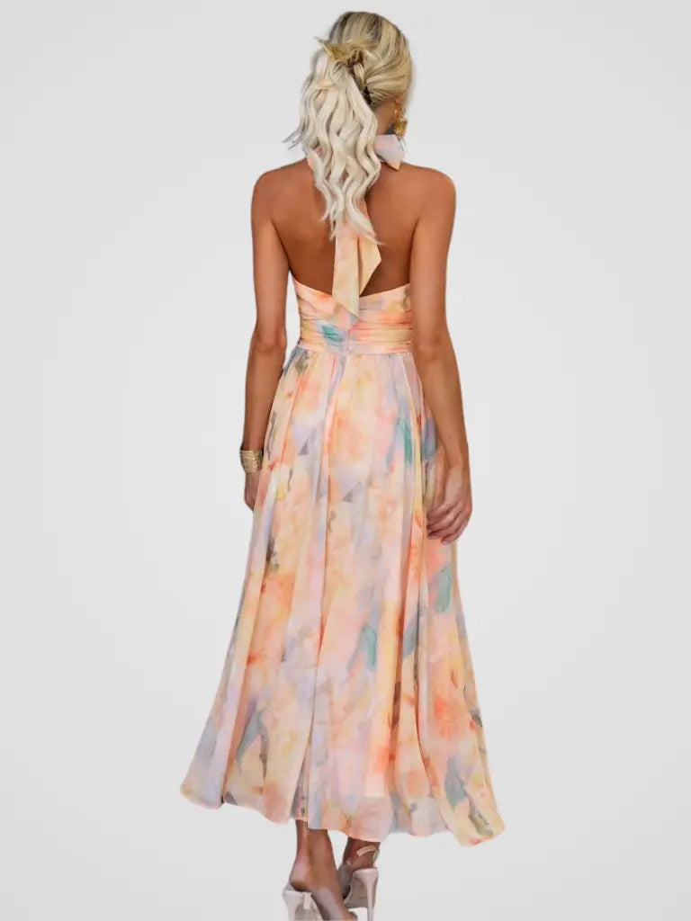 Elviana™ | Elegant Midi Dress Clara Monroe