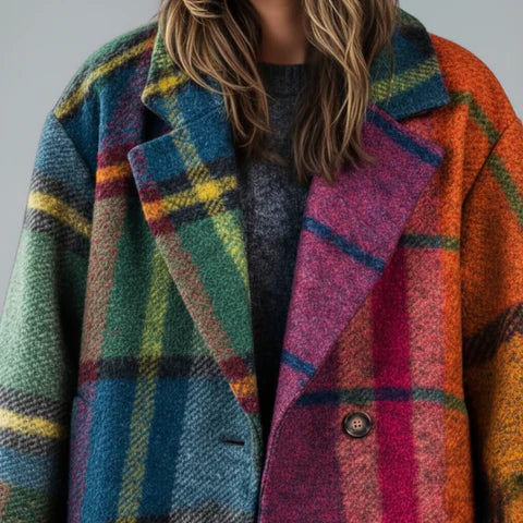 Evelyn - Manteau Élégant Polyvalent