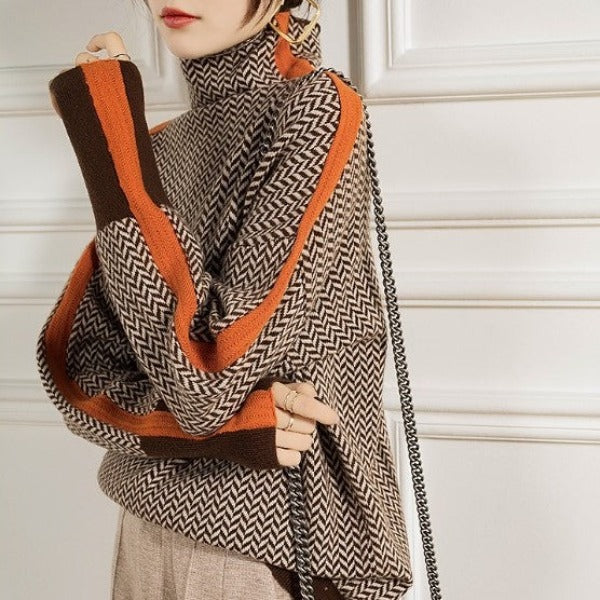 Sylvie - Pull Roulé Élégant