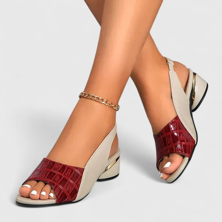 Mariah | Elegant Leather Sandals Clara Monroe